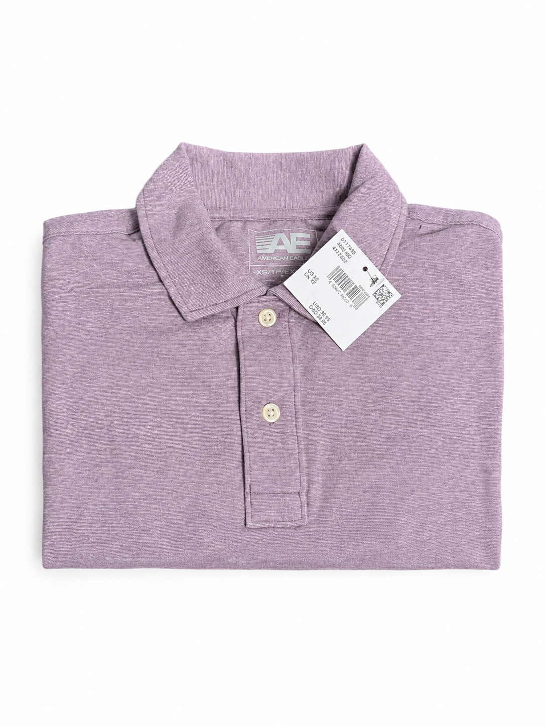 American Eagle Standard Fit Club Pique Polo